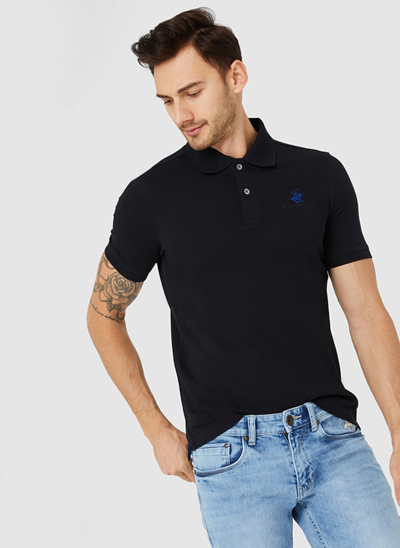 Stretch Pique Polo T-Shirt