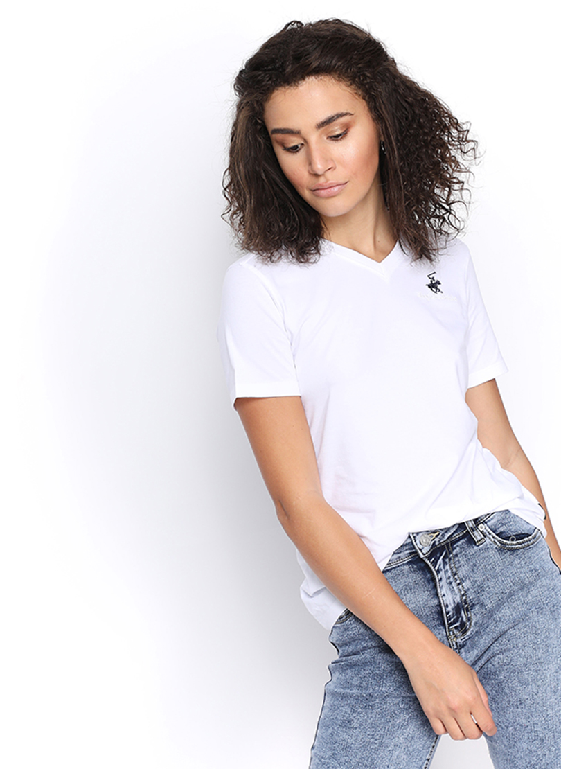 Logo Embroidered Short Sleeves T-Shirt