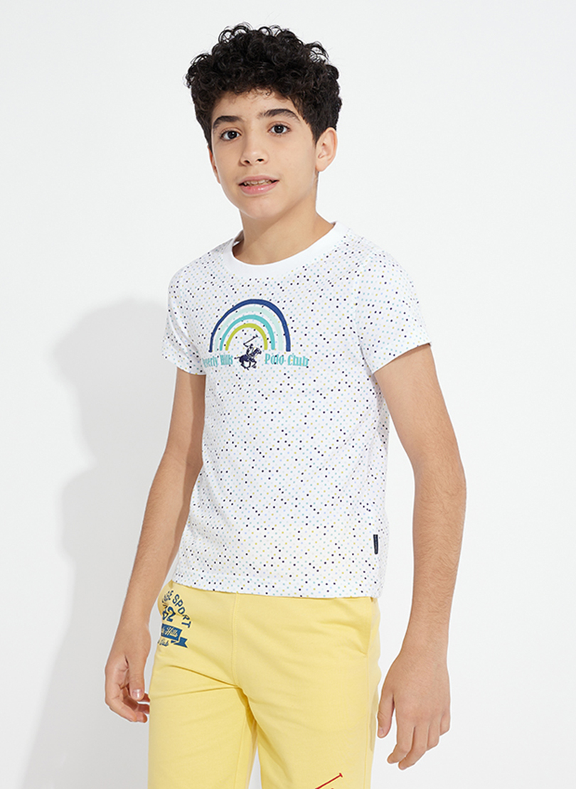 Logo Embroidered Short Sleeves T-Shirt