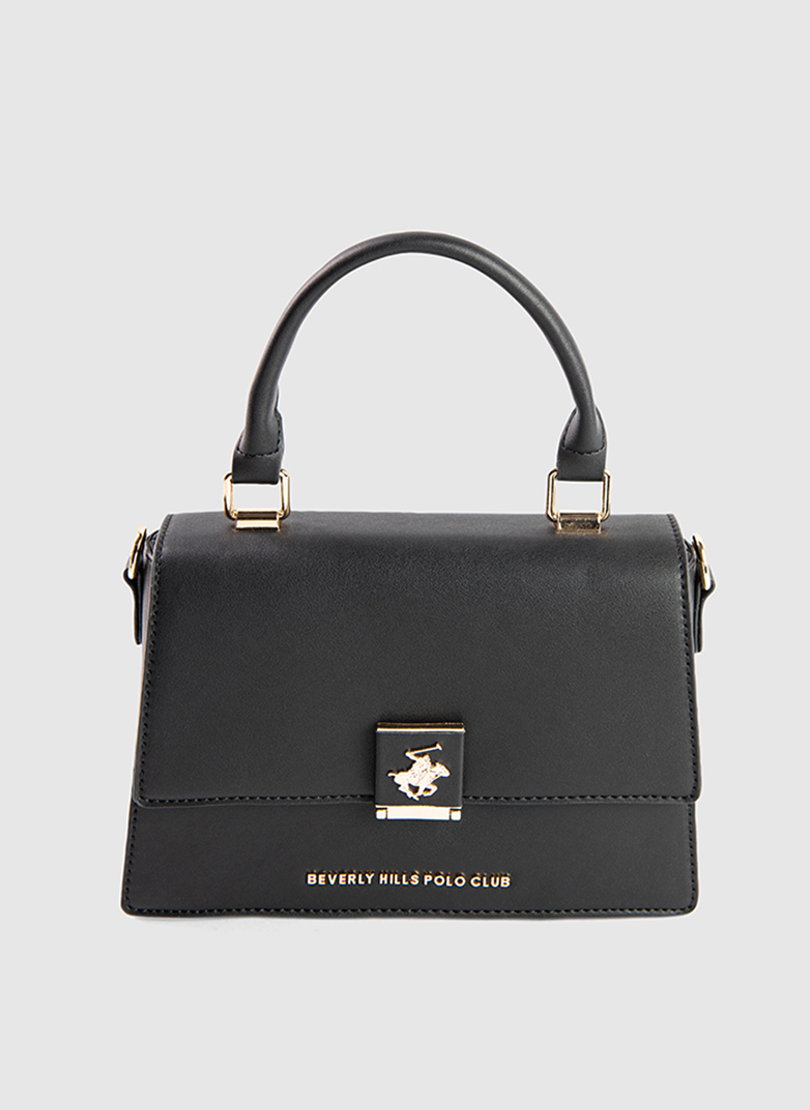 Logo Detail Top Handle Bag