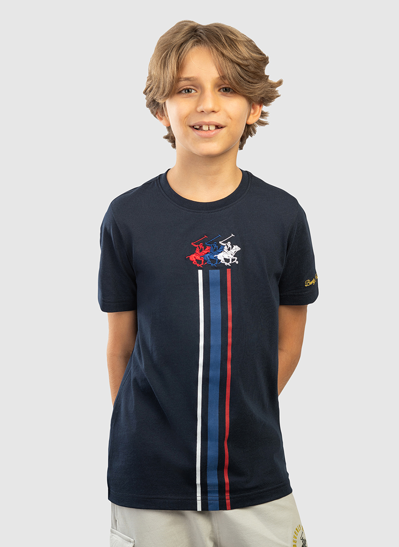 Logo Embroidered Short Sleeves T-Shirt