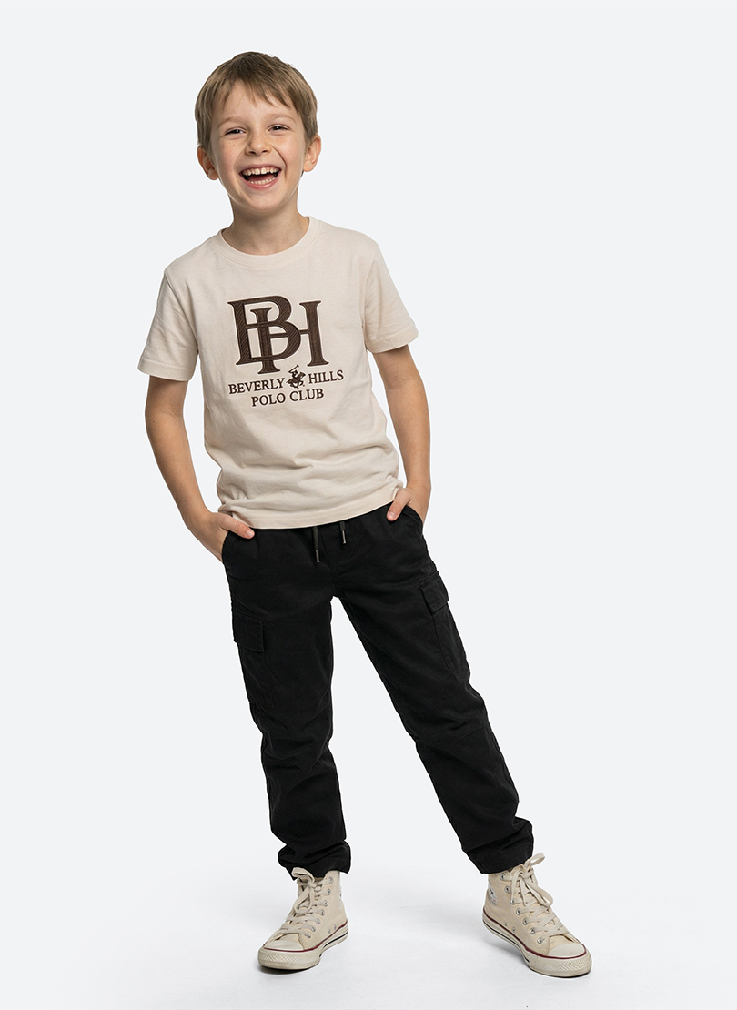 Logo Embroidered Short Sleeves T-Shirt