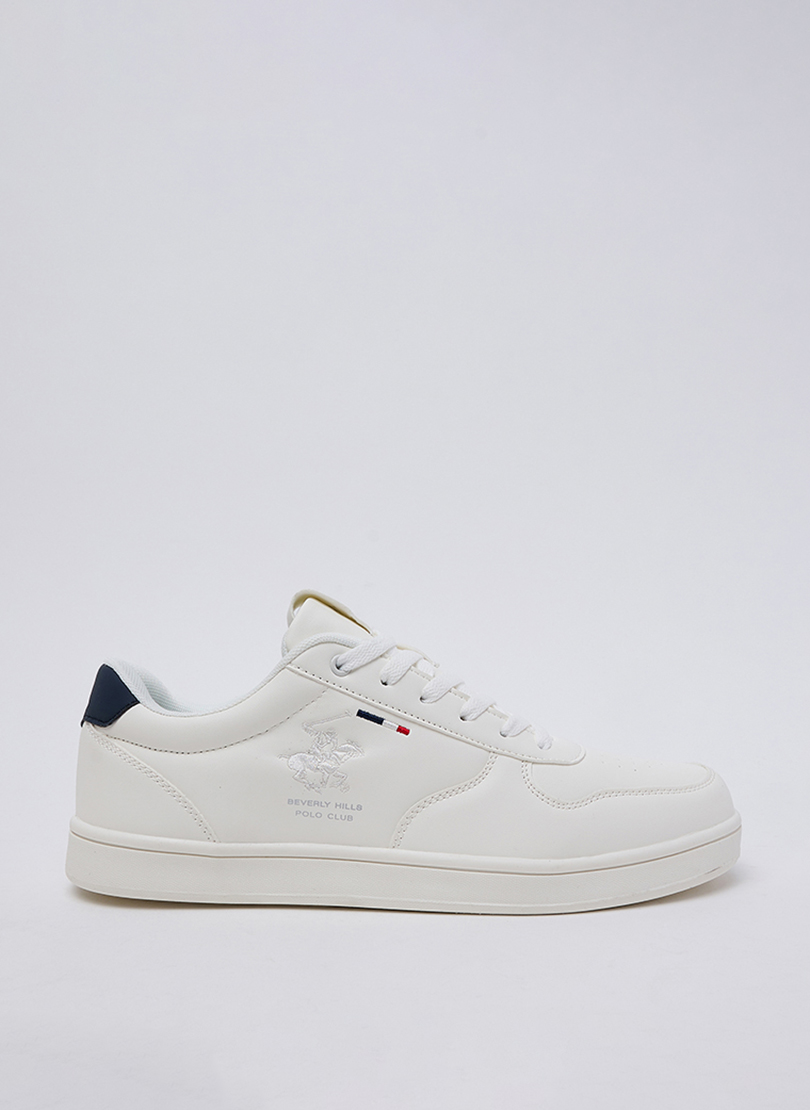 Logo Printed Lace-Up Sneakers