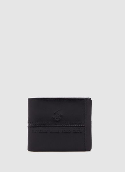 Leather Wallet-Black