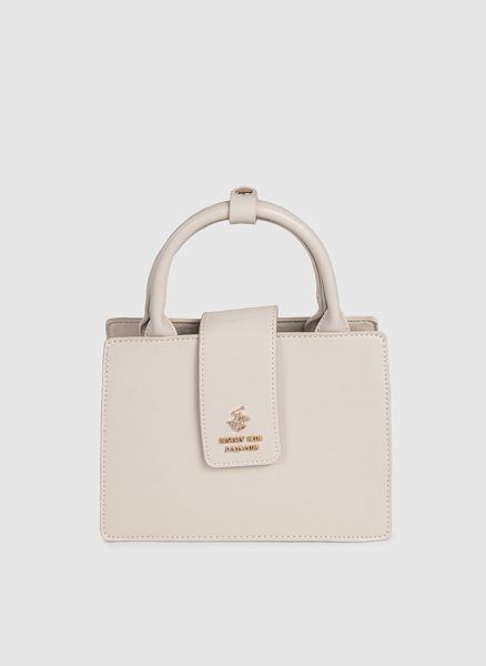 Logo Detail Satchel Bag